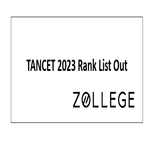 TANCET 2023 Rank List Out